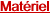 Mat�riel